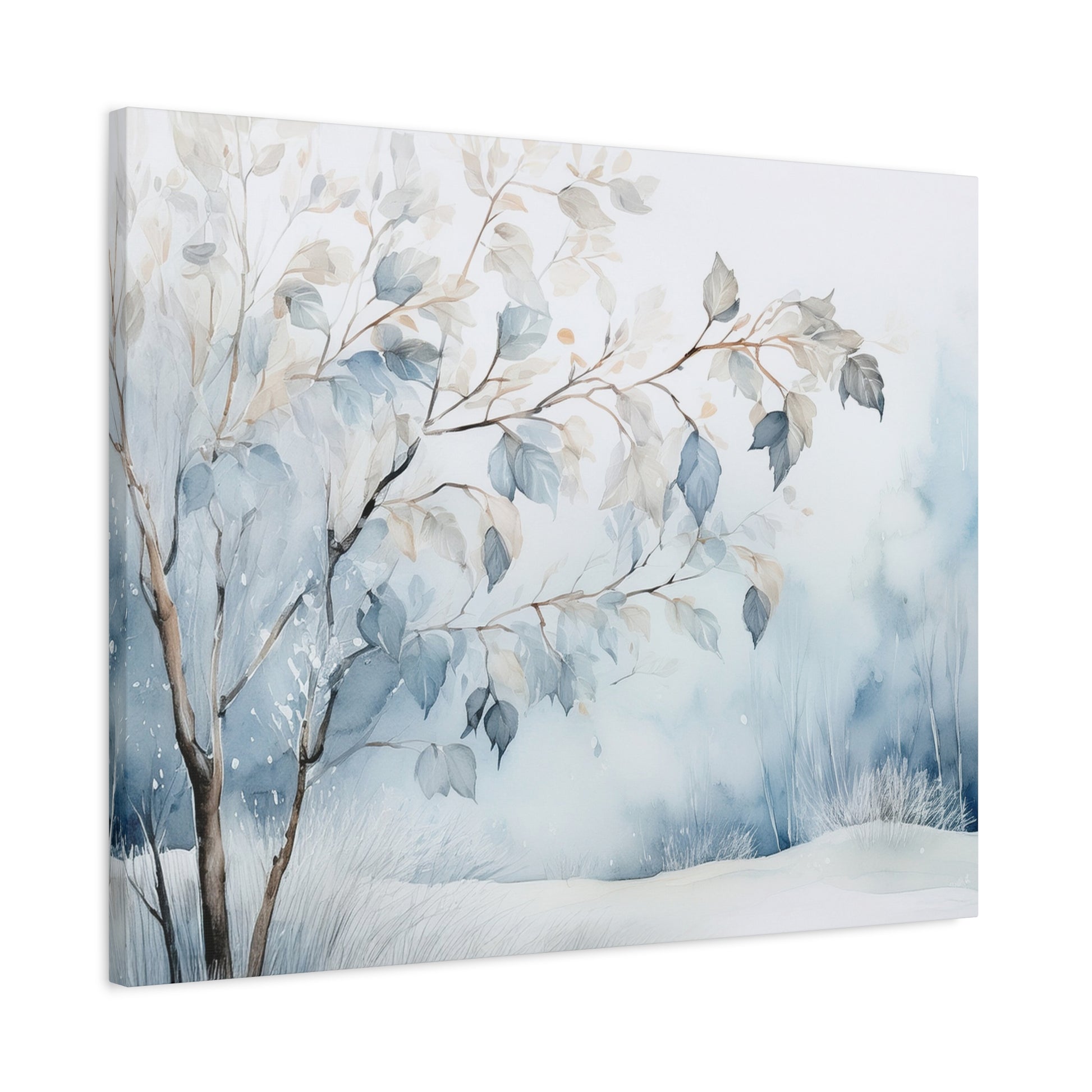 Canvas Wall Art – Nordic Winter Branches