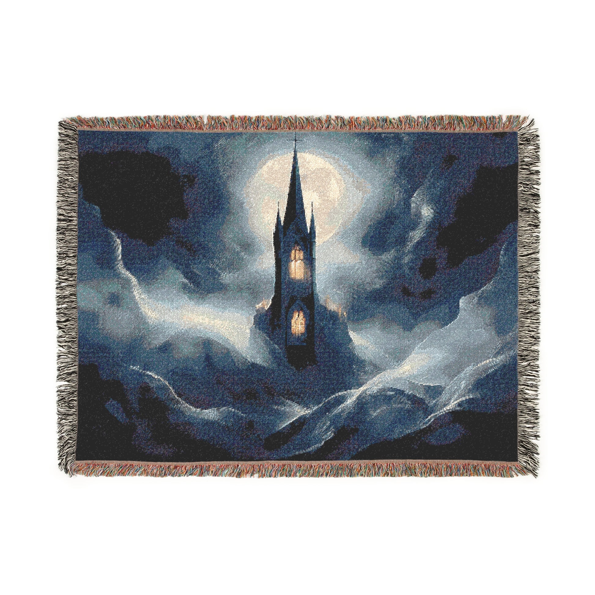 Woven Blanket - Midnight Belfry