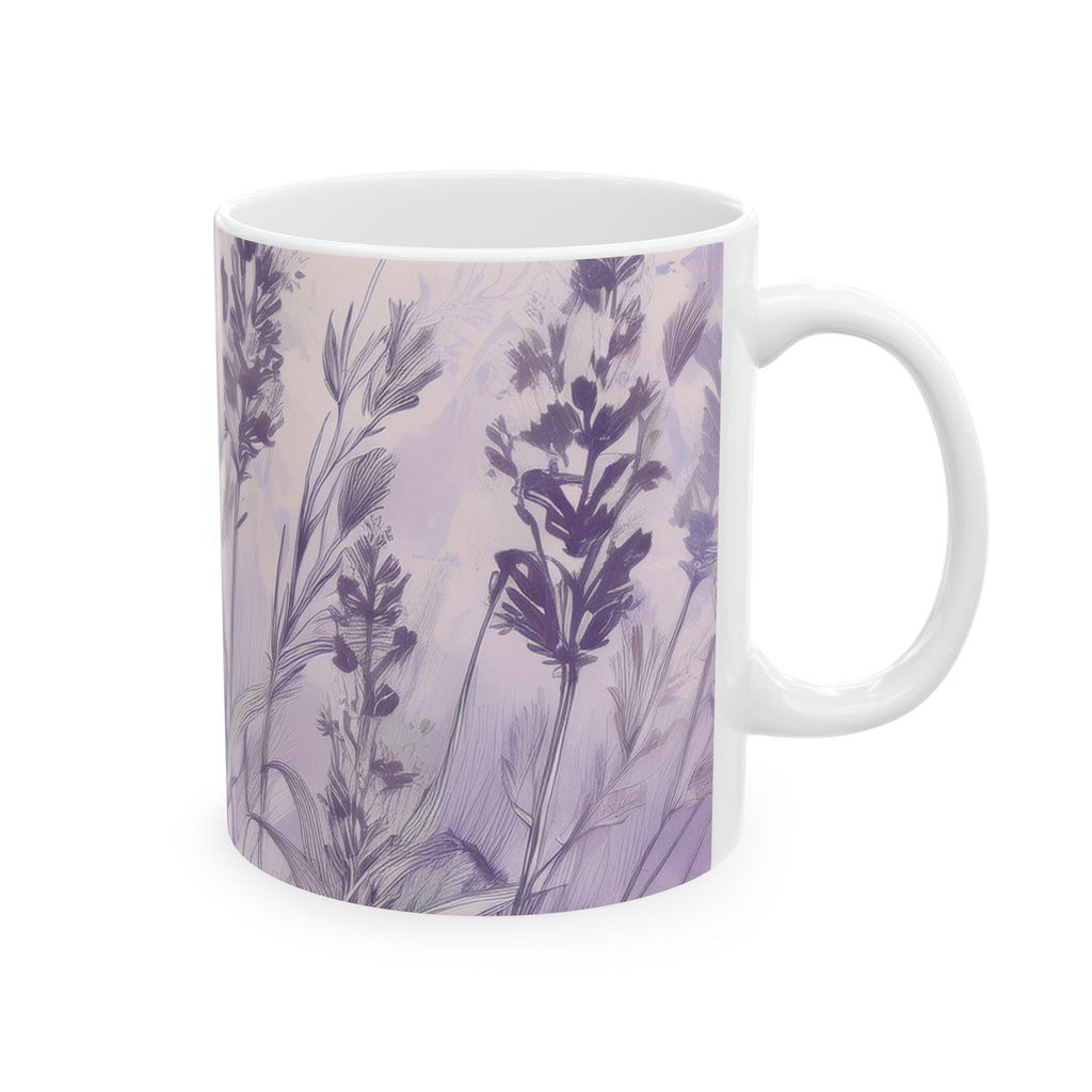 Ceramic Mug - Lavender Field