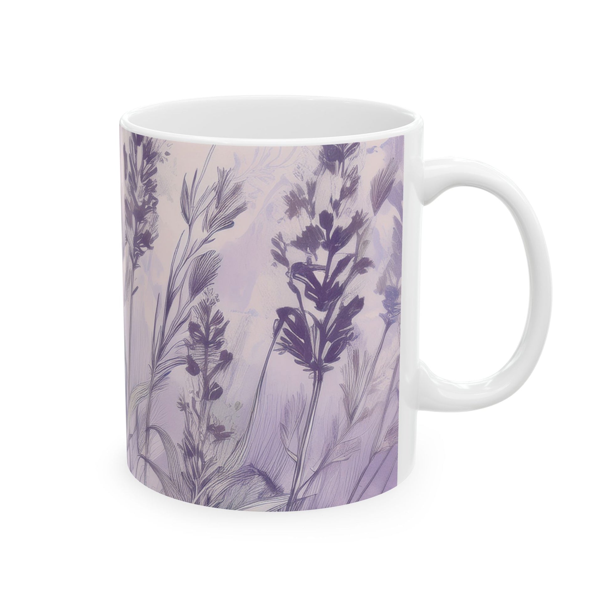 Ceramic Mug - Lavender Field