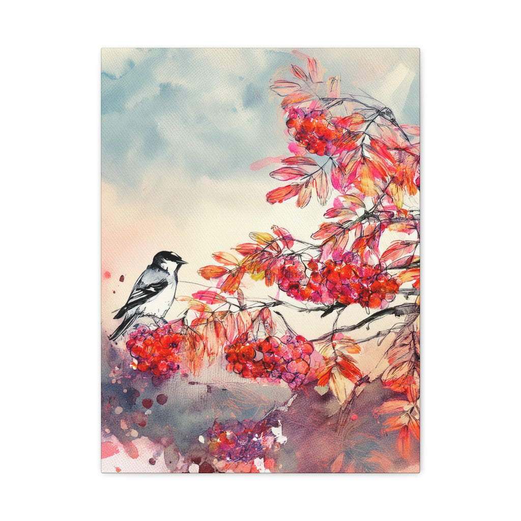 Canvas Wall Art - Rowan Songbird