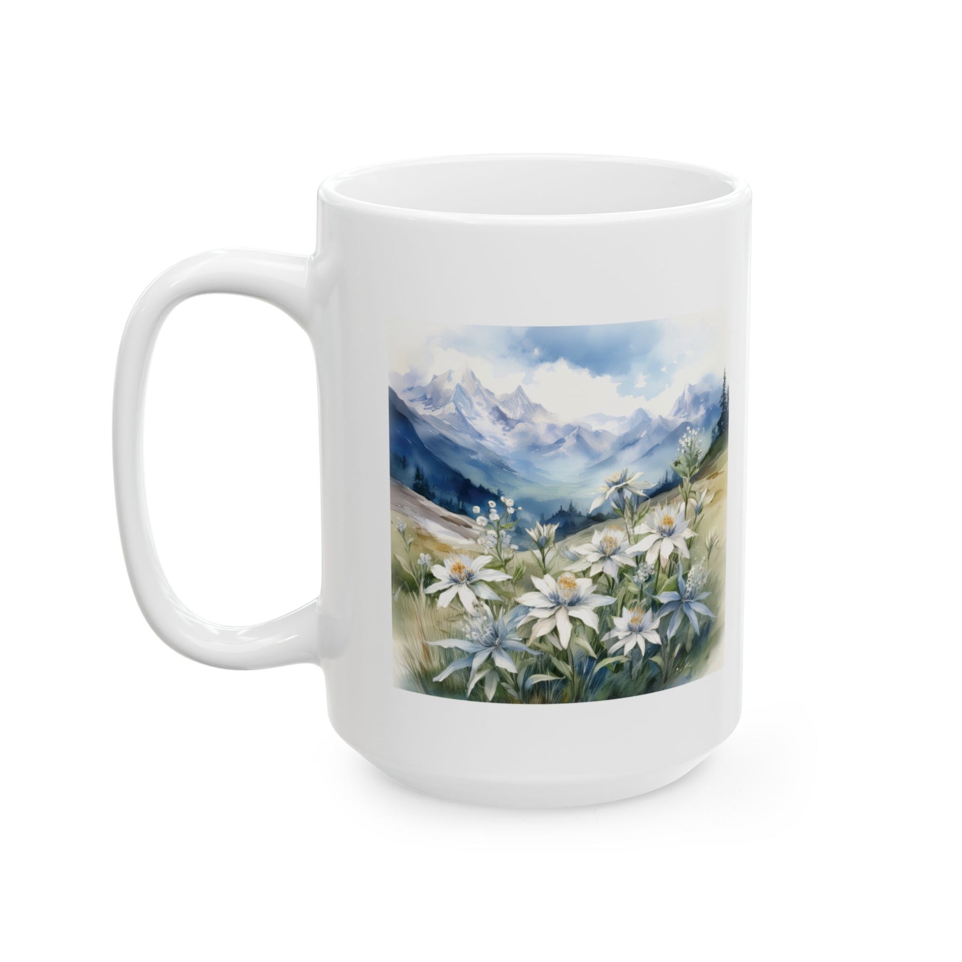 Ceramic Mug – Alpine Bloom
